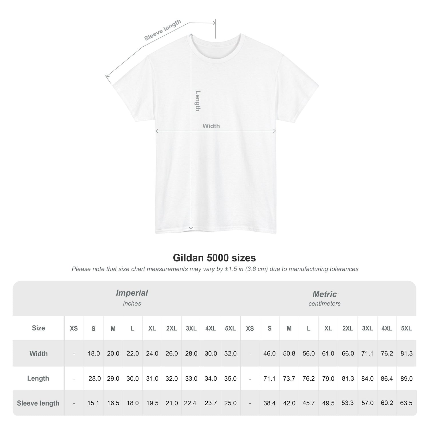 Full Chest T‑Shirt