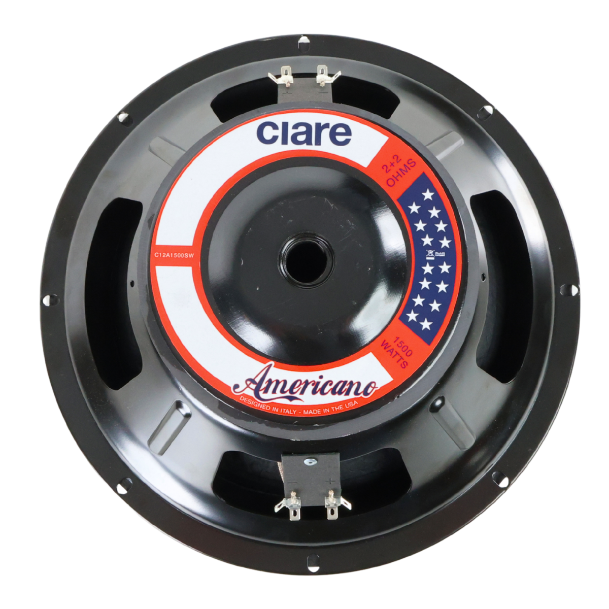 C12A1500SW-44 Dual 4-Ohm 12