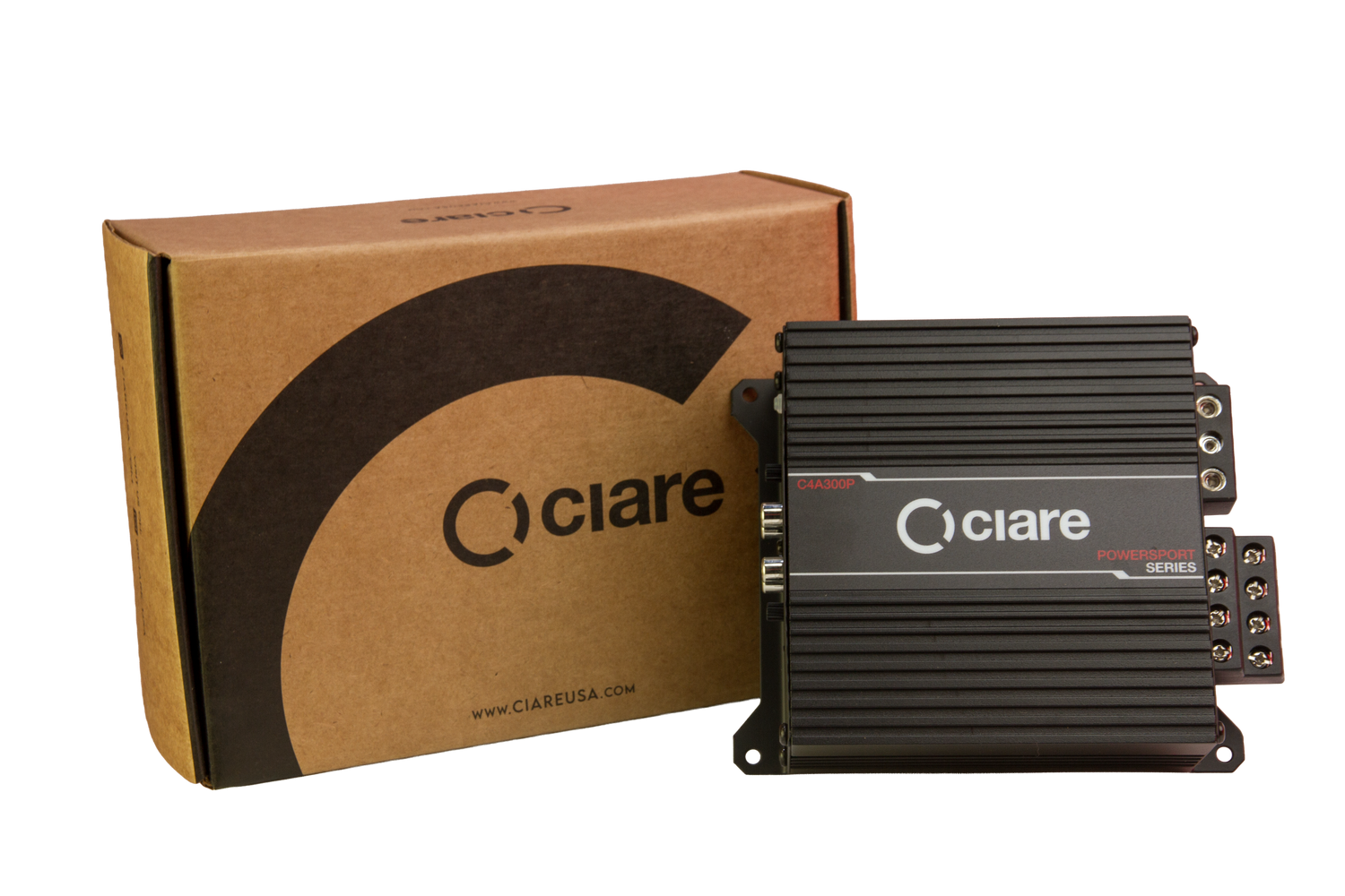 C4A300PS 4 x 300W Powersport Series Full Range Bridgeable Class D Powersport Amplifier
