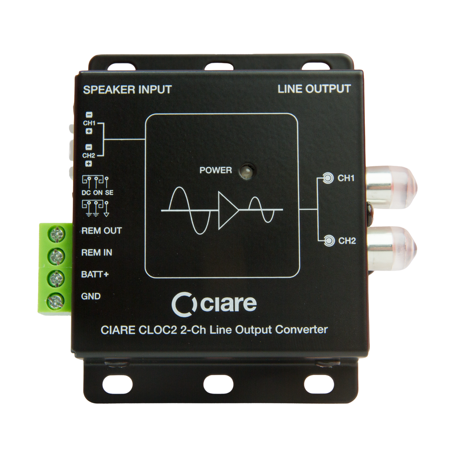 CLOC2 2-Channel High-to-Low Level Line Output Converter