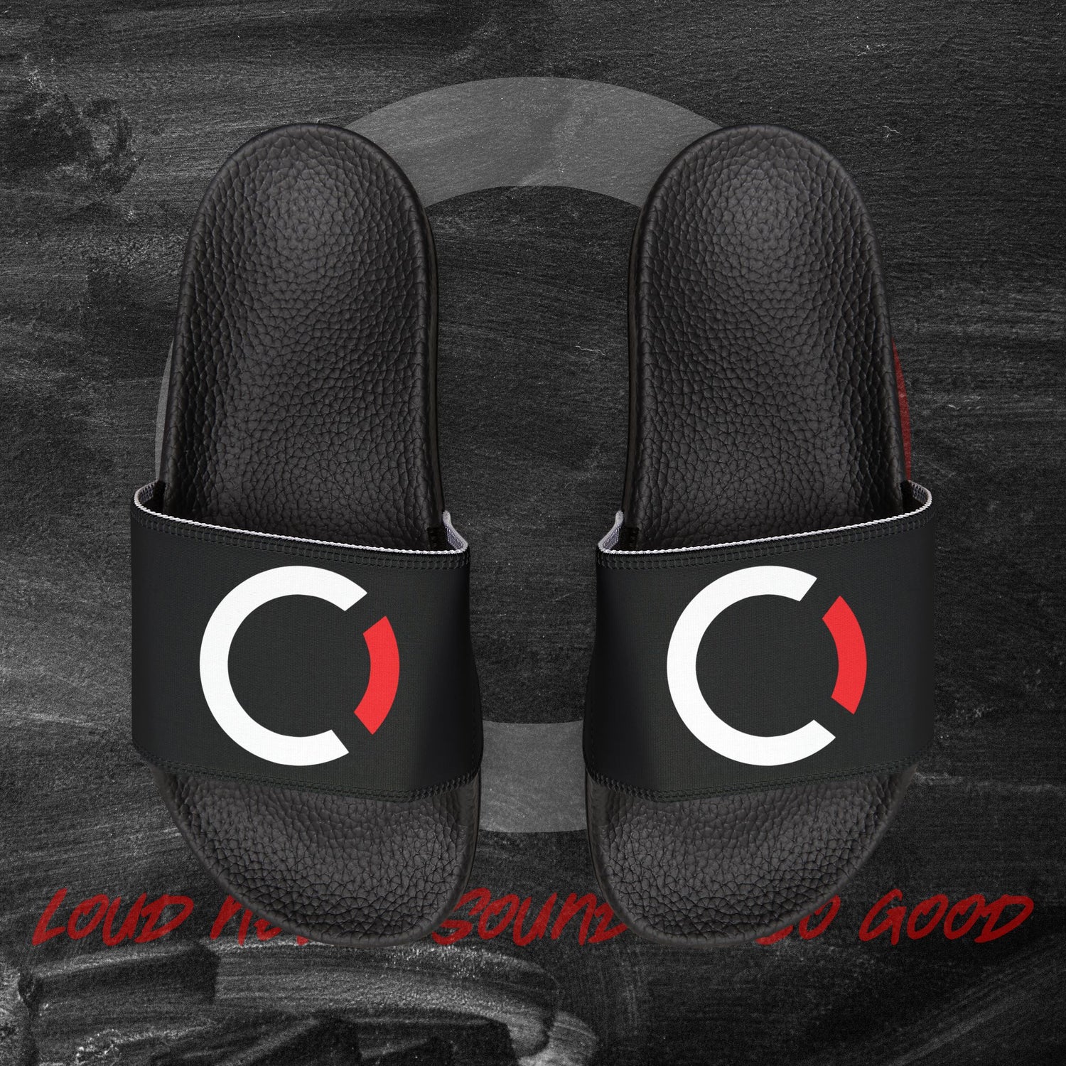 Removable-Strap Slide Sandals