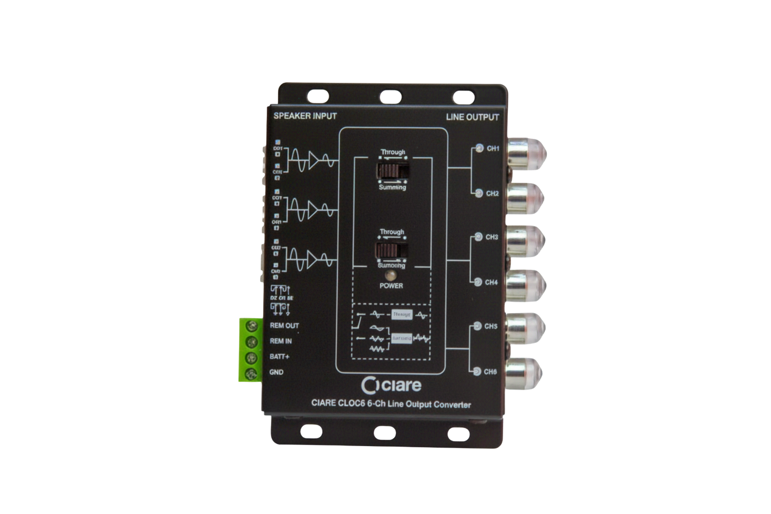 CLOC6 6-Channel High-to-Low Level Line Output Converter